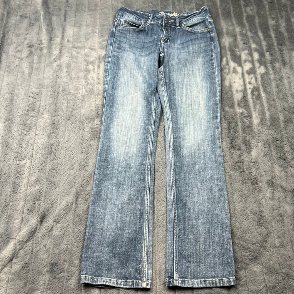 Wrangler Womens Medium Wash Mid Rise Bootcut Jeans 09MWTMS 5x32